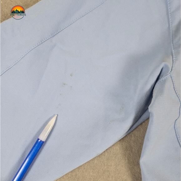 The North Face Apex FullZip Soft Shell Jacket Blue Long Sleeve Pocket Girl Sz XL - Picture 7 of 16